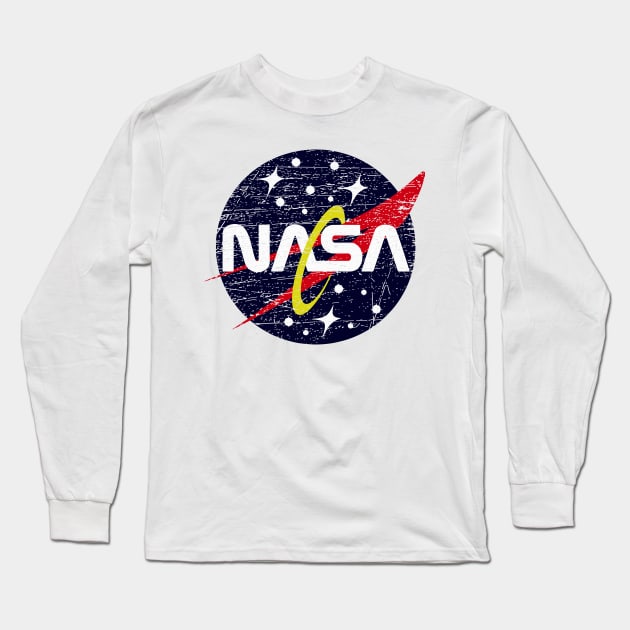 NASA Alternative Logo Long Sleeve T-Shirt by Mandra